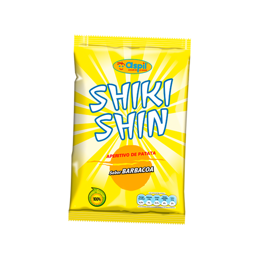 [QC13385] Snack De Patata Sabor Barbacoa Shiki Shin Aspil