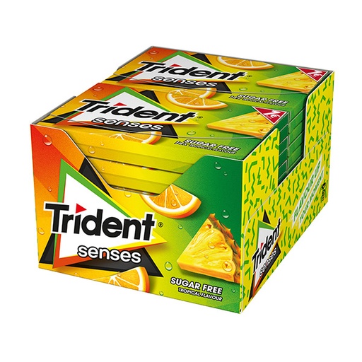 [7622210739407] Trident Senses Tropical 12 ud