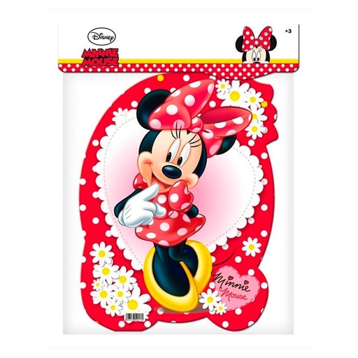 [8423138520165] Piñata silueta Minnie lunares Verbetena