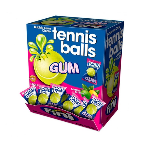 [8410525175039] Chicles Tenis Balls Gum 200 ud Fini