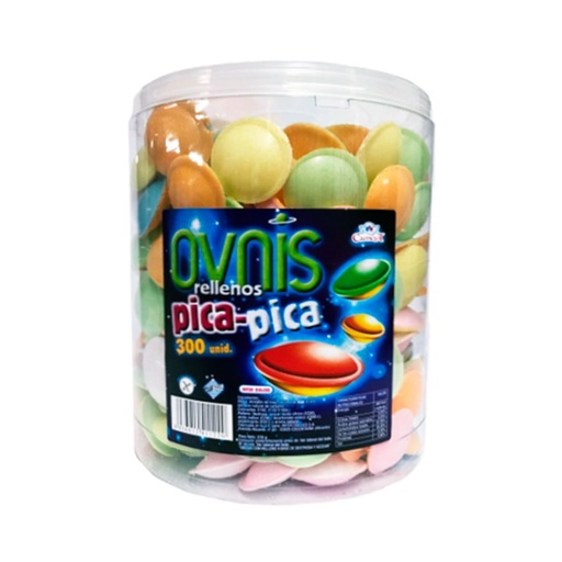 [8436012411220] Ovnis Rellenos Pica Pica 300 ud Interdulces