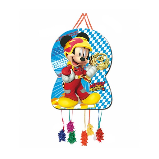 [8423138537477] Piñata silueta Mickey y los super pilotos Verbetena