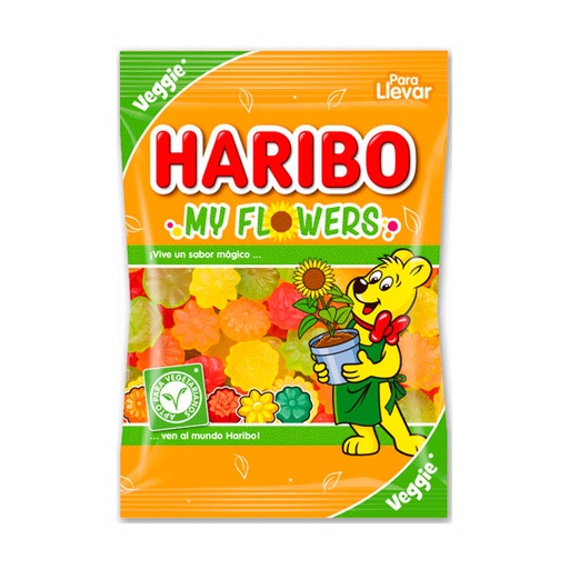 [88426617014519] My Flowers Veggie 100g (18u) Haribo