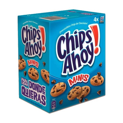 [8410000802771] Cajita Chips Ahoy Mini 4x40 Gr 1 Ud