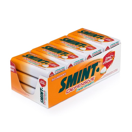 [8410031972252] Smint Defensive Clean Breath Menta Naranja 12 ud
