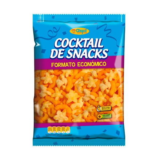 [58410573100330] Cocktail snacks 145 g (8 ud) Aspil