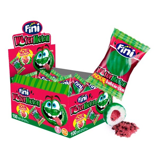 [8410525257186] Chicle watermelon sour 100 ud Fini