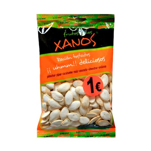 [38420335825131] Pipas Calabaza Aguasal 60 g (12 ud) Xanos