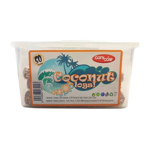 [8410623269227] Coconut logs 12 g (50 ud) Agruconf