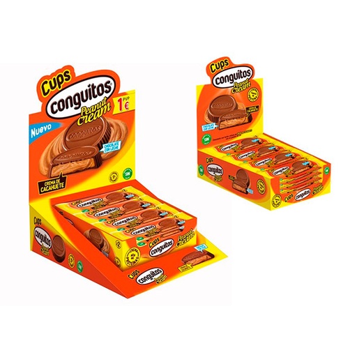 [L00357] Conguitos Cups 37 g (32 ud)