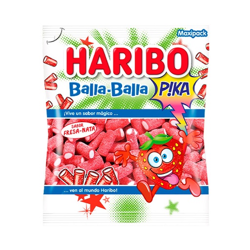 [8426617080228] Maxipack Balla Balla Fresa Pika 1 kg Haribo