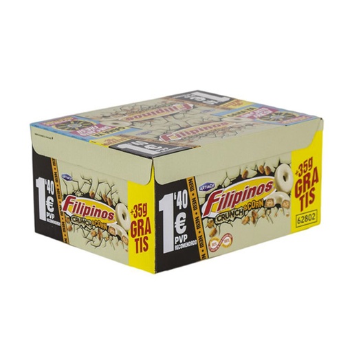 [18436048964667] Filipinos Crunch & Corn 128 g (12 ud) Artiach