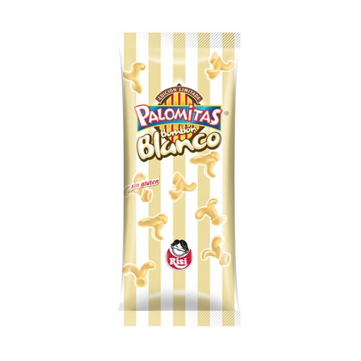 [8411859561071] Palomitas Chocolate Blanco Familiar 80 g (16 ud) Risi