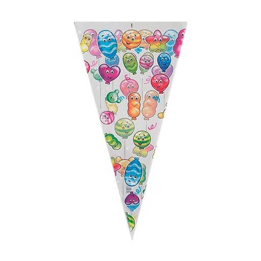 [8435038500208] Bolsa cono mediana (25 x 50 cm) 100 ud Kadisa