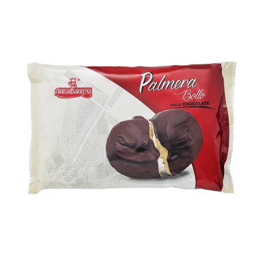 [8413760004536] Palmera bollo recubierta al cacao 150 gr (11 ud) Arruabarrena