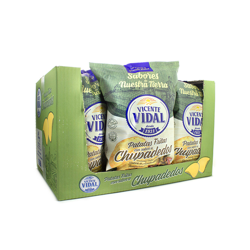 [18410573105948] Patatas Chupadedos 100 g (12 ud) Vidal