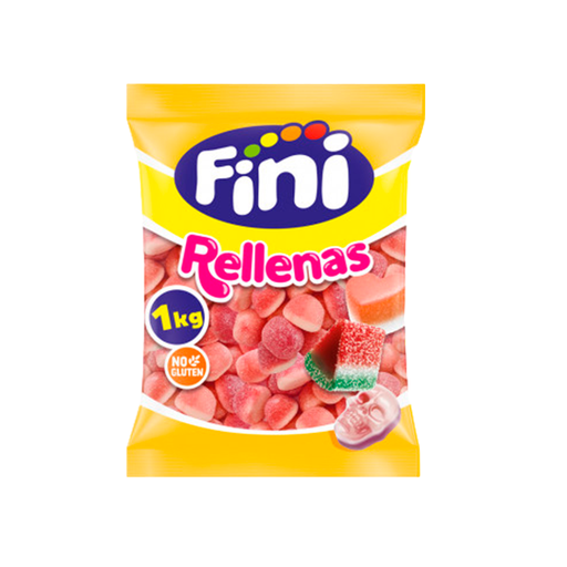 [8410525266959] Besos de azúcar relleno de pectina 1 kg Fini