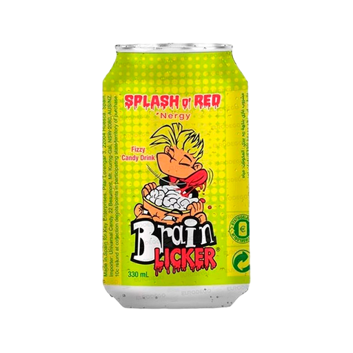 [8437001799664] DRINK CANDY BRAIN RED 12 UD DISGO
