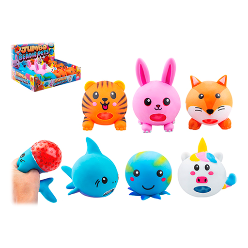 [543459] Jumbo Beadie Pets 12ud