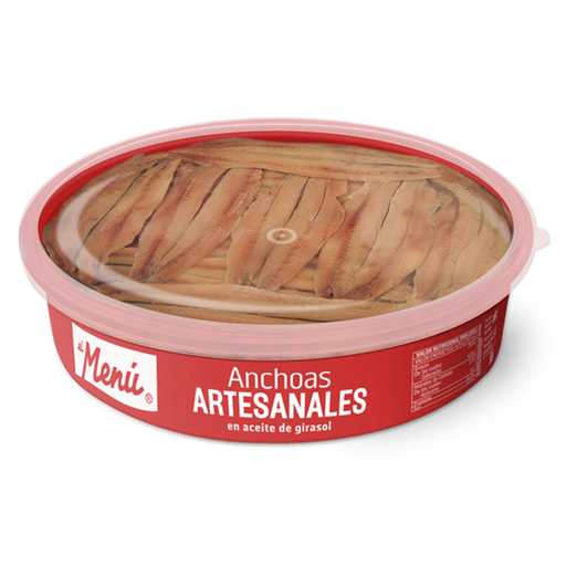 [8410140007449] Filetes de salmuera importación 570 g El Menú